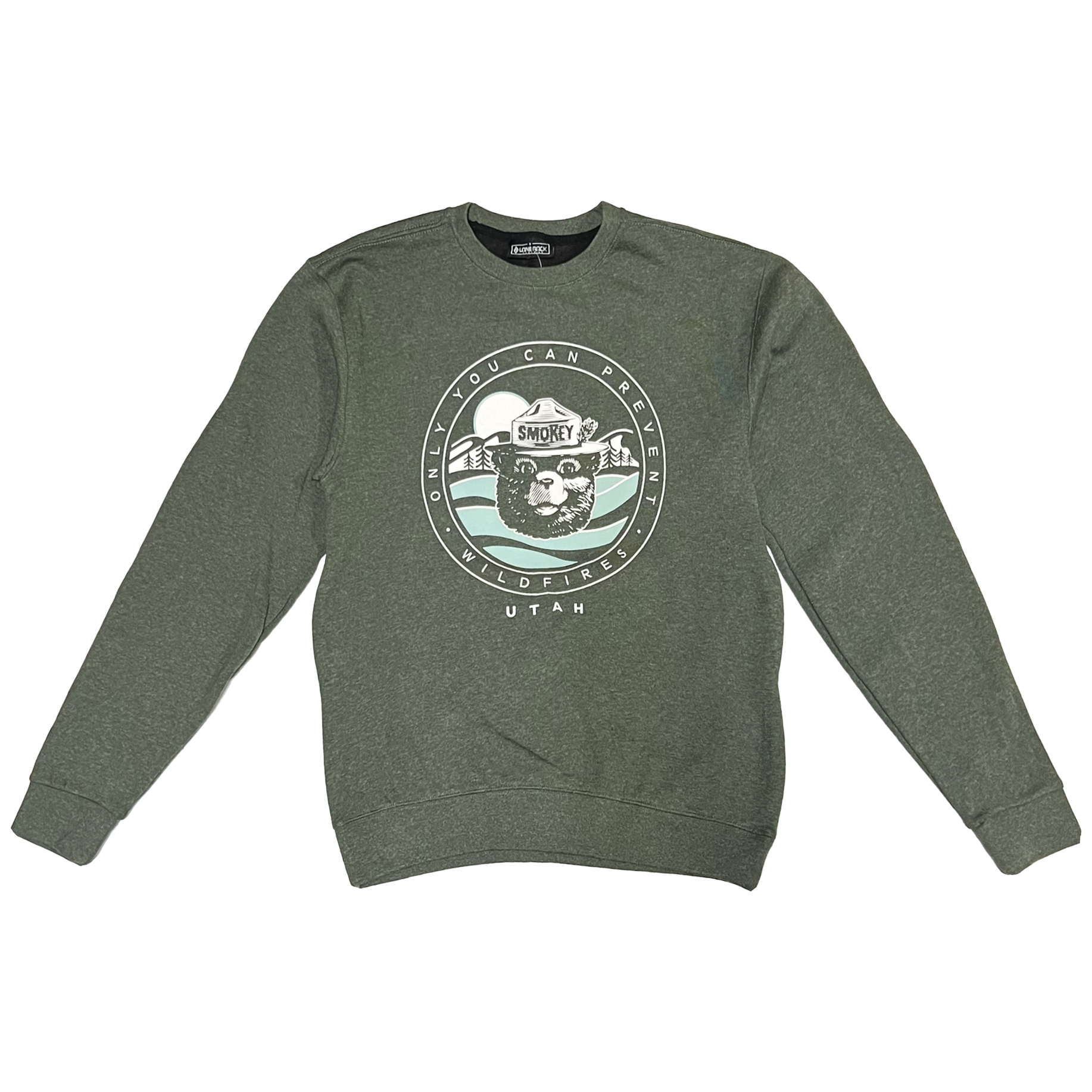 Smokey Bear Crewneck Sweatshirt (Unisex)