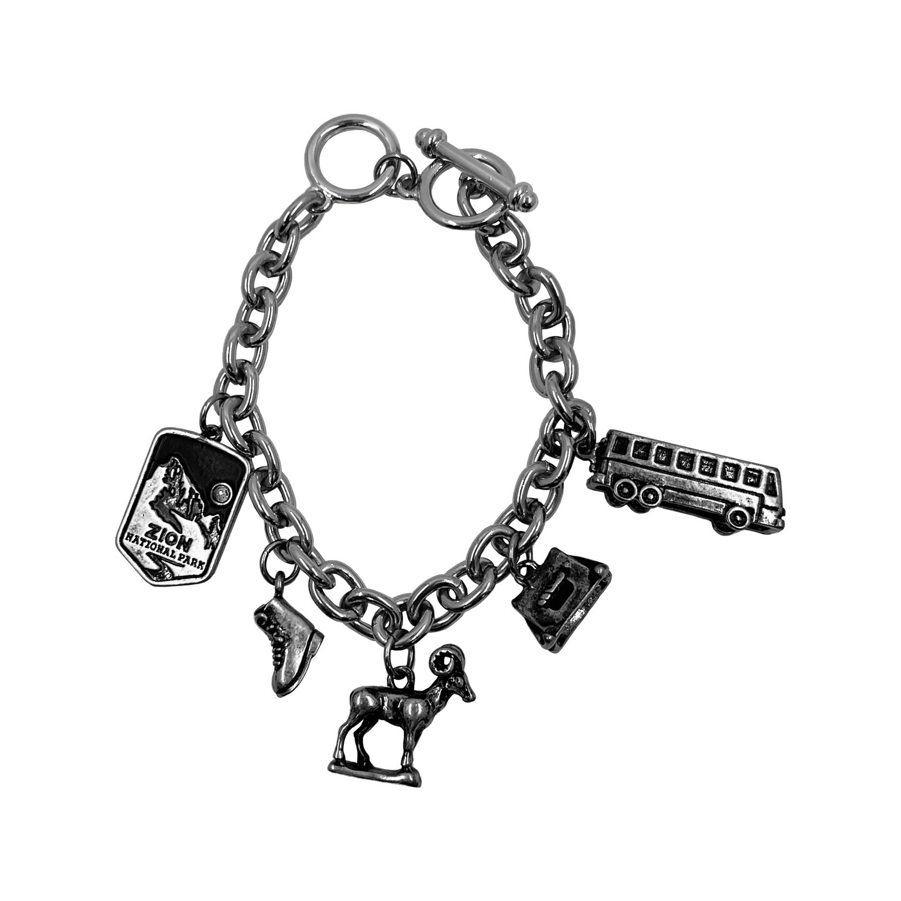 Zion Charm Bracelet (Silver)